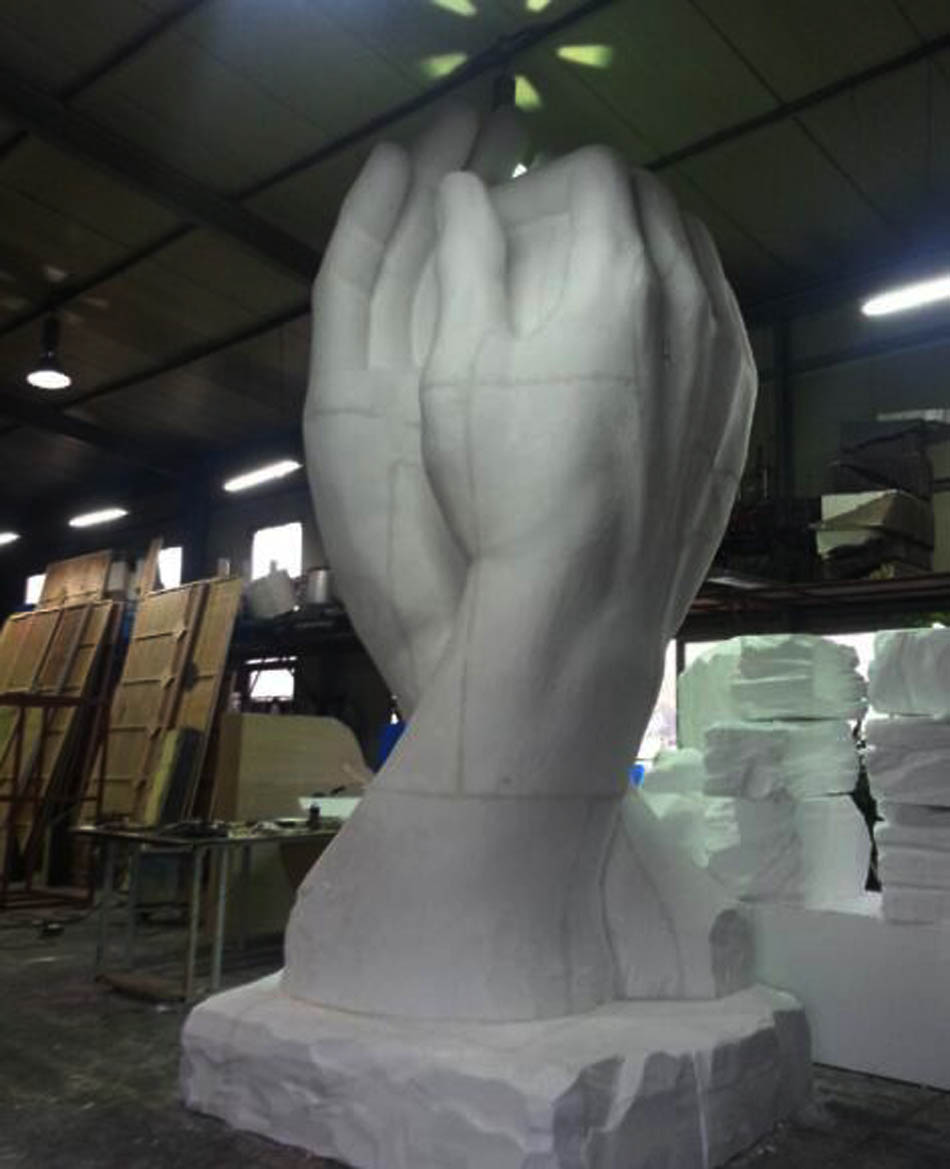 泡沫华体会网页版页面登录手的制作过程